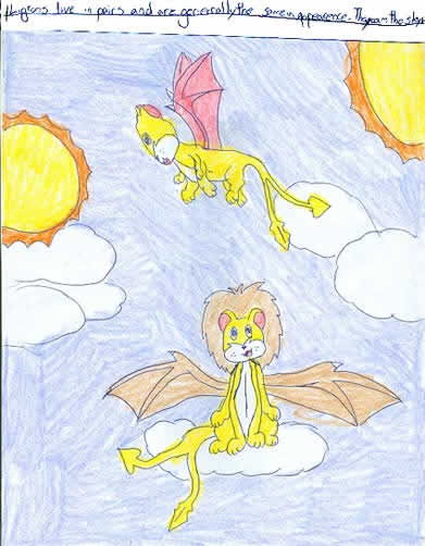 This drawing is by Ryann age 11 from Long Island, NY