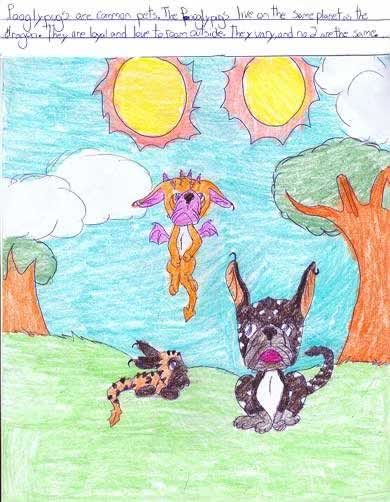 This drawing is by Ryann age 11 from Long Island, NY